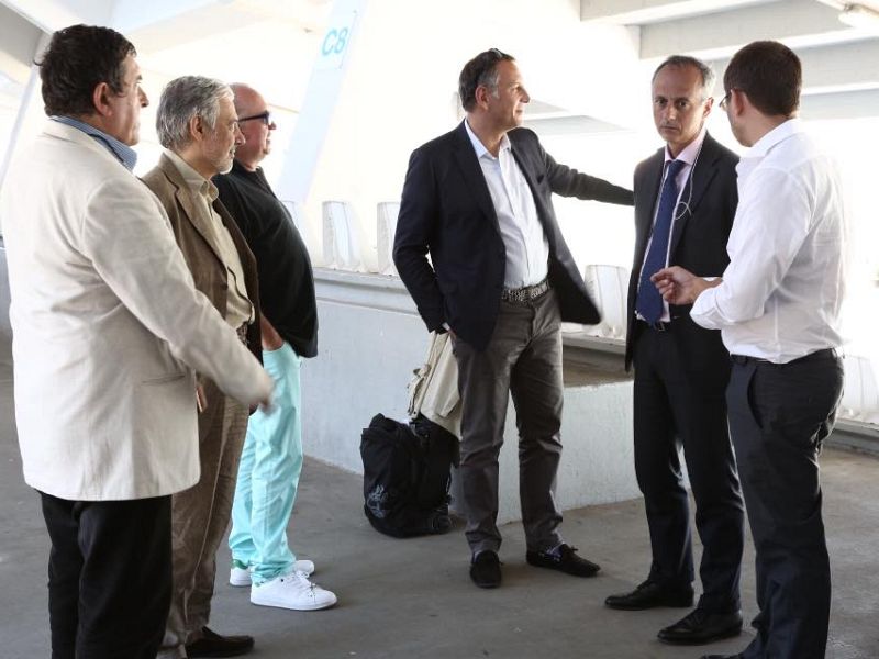 Sopralluogo con la Soprintendenza per lo Stadio, foto 2