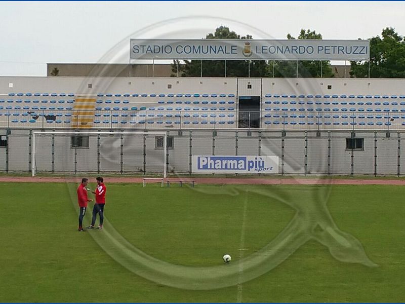 Ripresa allo stadio di Città Sant'Angelo, foto 1