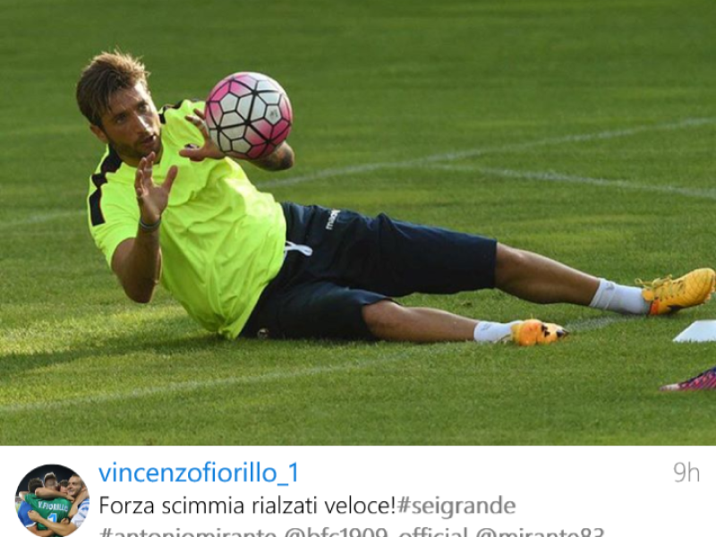 Fiorillo e il suo messaggio per Mirante, foto 1