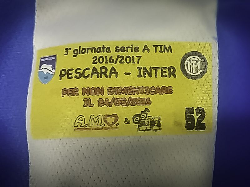 Pescara e Inter insieme per le vittime del terremoto, foto 1