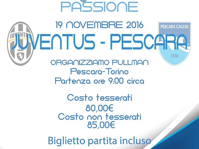 Juventus-Pescara col ''Pescara Club Midas'', foto 1