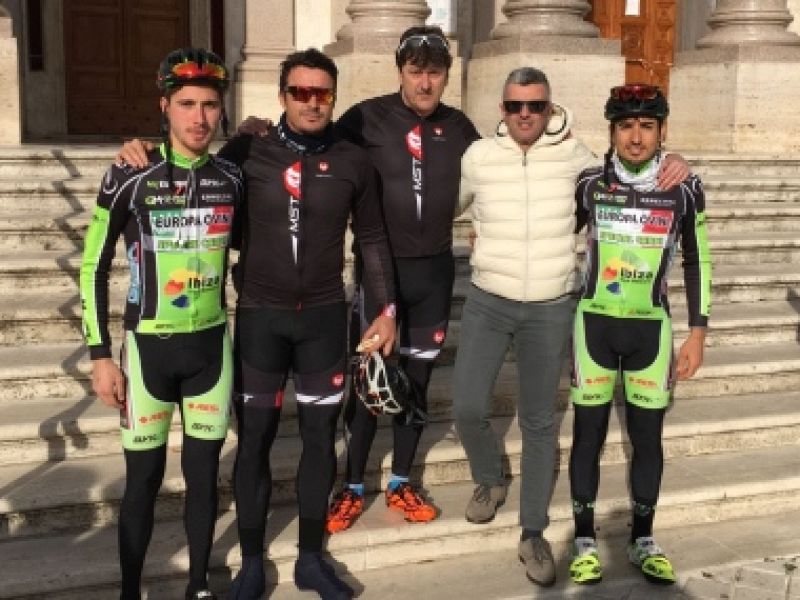 Oddo e la pedalata a San Gabriele, foto 1