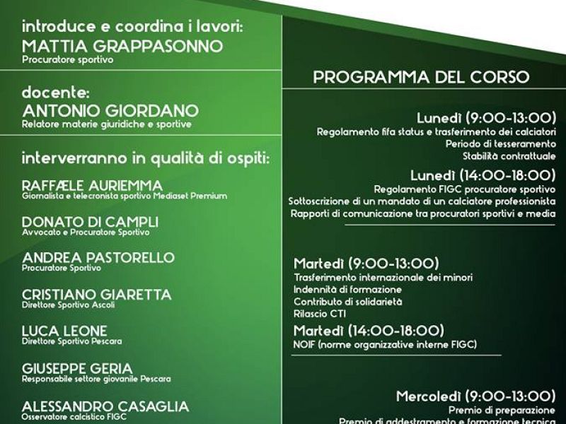 Workshop procuratori a Pescara, foto 1