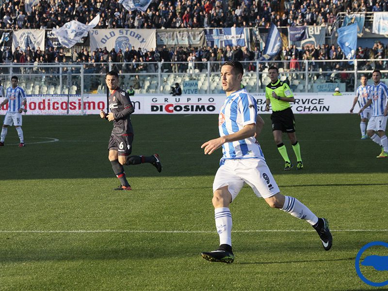 Palermo-Pescara, fuori Aquilani e Manaj, foto 1