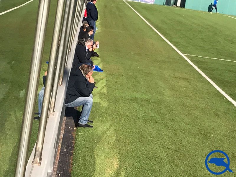 Zeman in panchina contro il Genoa, foto 1