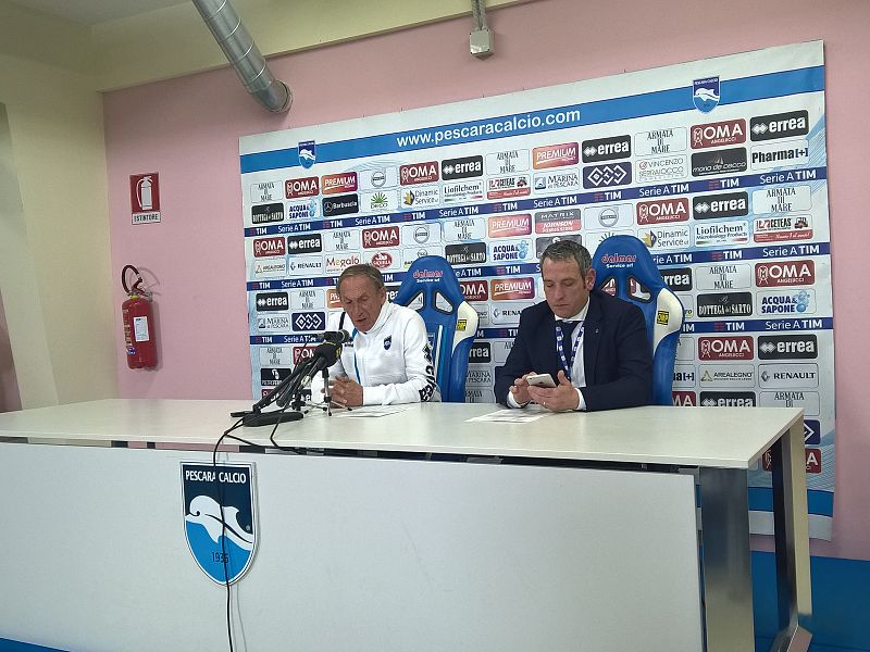 91' Pescara-Genoa 5-0, Zeman: ''Non ho la bacchetta magica, ma possiamo fare bene'', foto 1