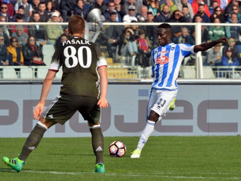 91' Pescara-Milan, Coulibaly: ''A Pescara tanta fiducia in me'', foto 1