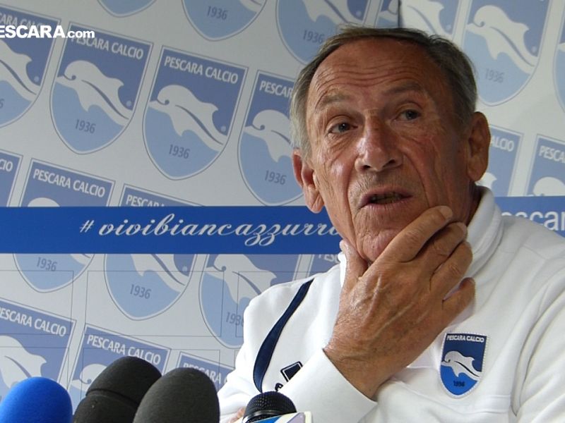 Verso Empoli-Pescara, Zeman: ''La partita più importante'' (video), foto 1