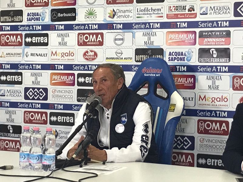 91' Pescara-Roma, Zeman: ''L'anno scorso c'era Lapadula, quest'anno nessuno'', foto 1