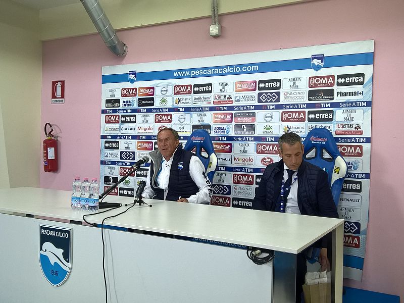 91' Pescara-Crotone, Zeman: ''Non abbiamo le giocate'', foto 1