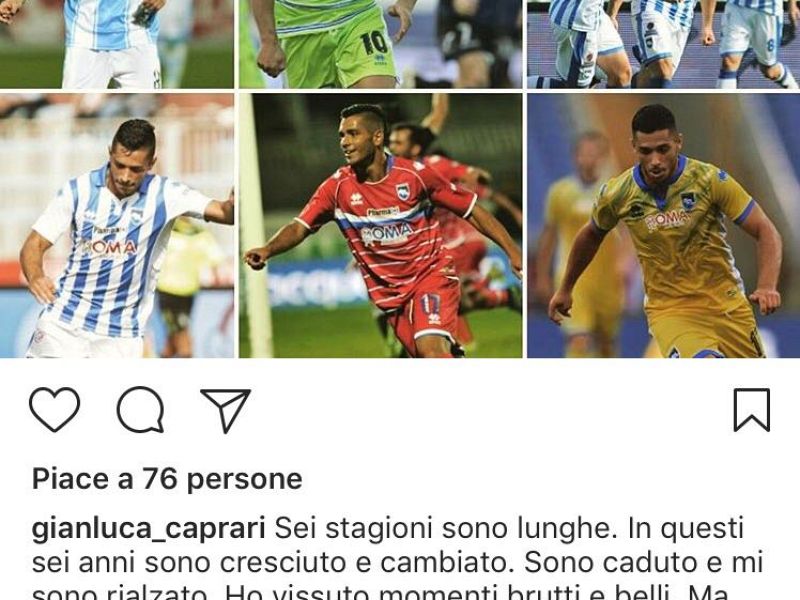 Caprari: ''Questa città merita il meglio, forza Pescara'', foto 1