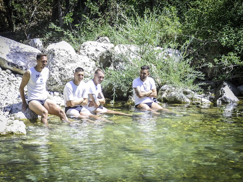 Pescara-Andria, penultimo test in ritiro, foto 1