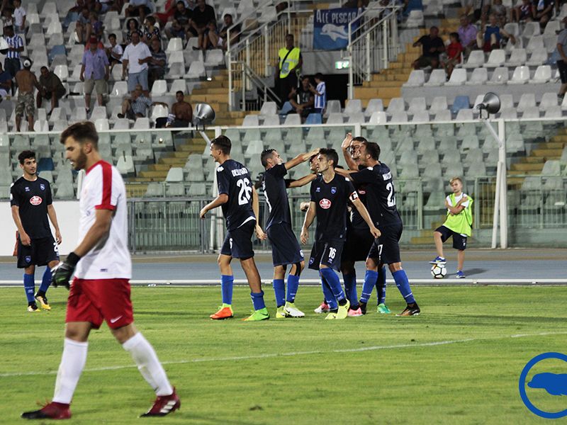 Coppa Italia, Pescara-Triestina 5-3: le foto, foto 1