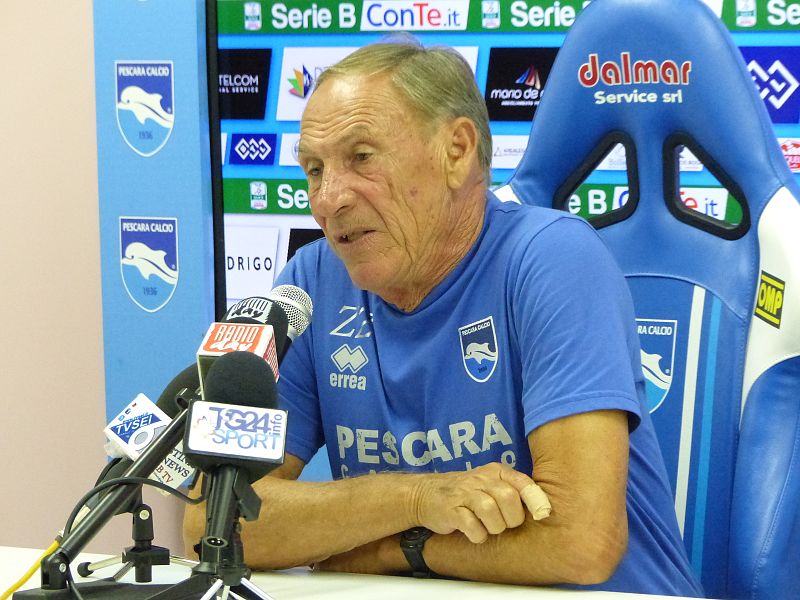 91' Pescara-Frosinone 3-3, Zeman: ''Il centrocampo ha protetto poco'', foto 1
