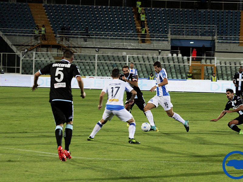 91' Pescara-Entella 2-2, Valzania: ''Ci manca maturità '', foto 1