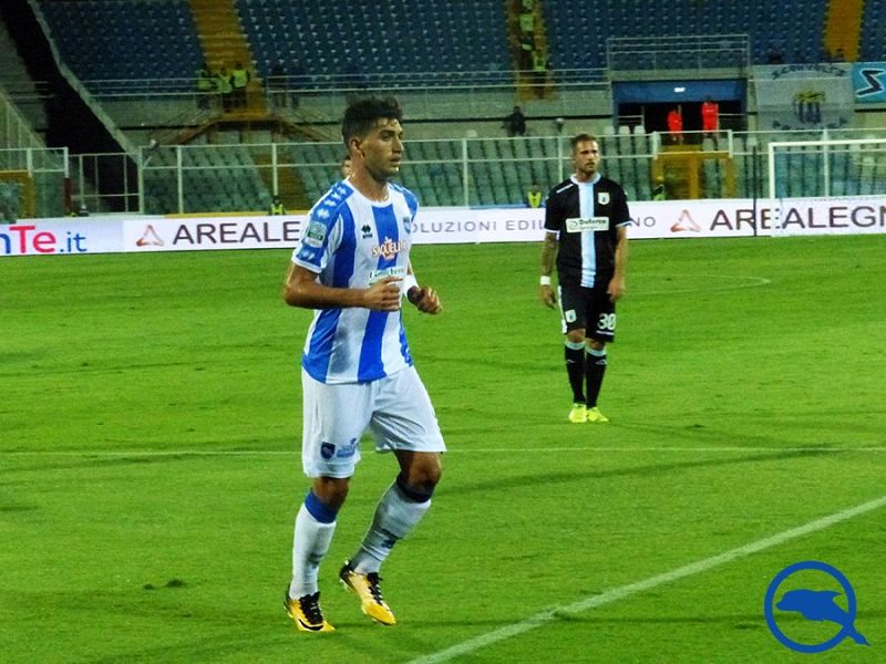 91' Carpi-Pescara 0-1, Balzano:''ho il Delfino stampato nel cuore'', foto 1