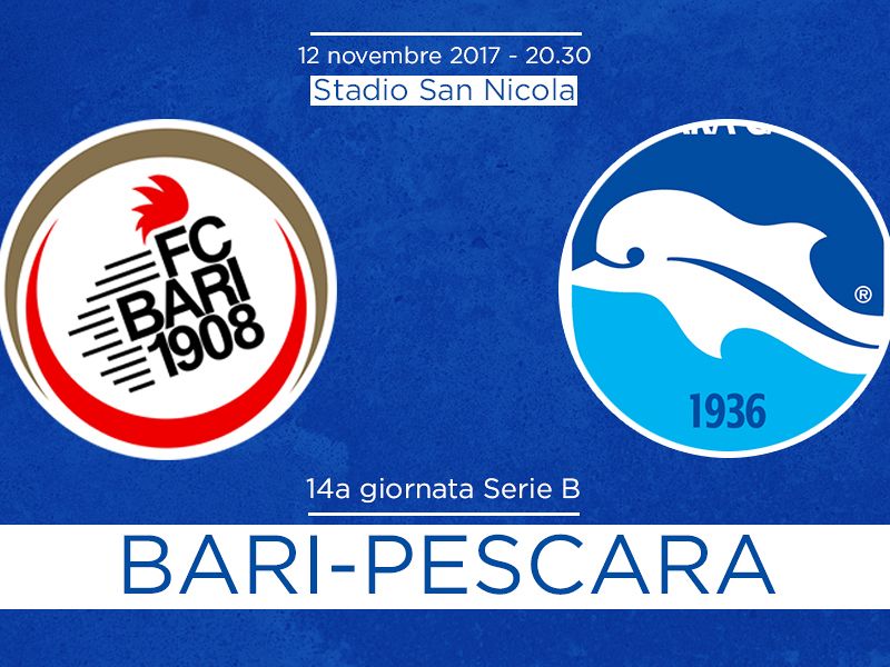 Bari-Pescara, la presentazione della partita, foto 1