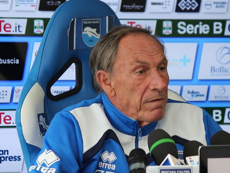 Verso Pescara-Pro Vercelli, Zeman: ''Mi sento sempre sotto esame'' (video), foto 1