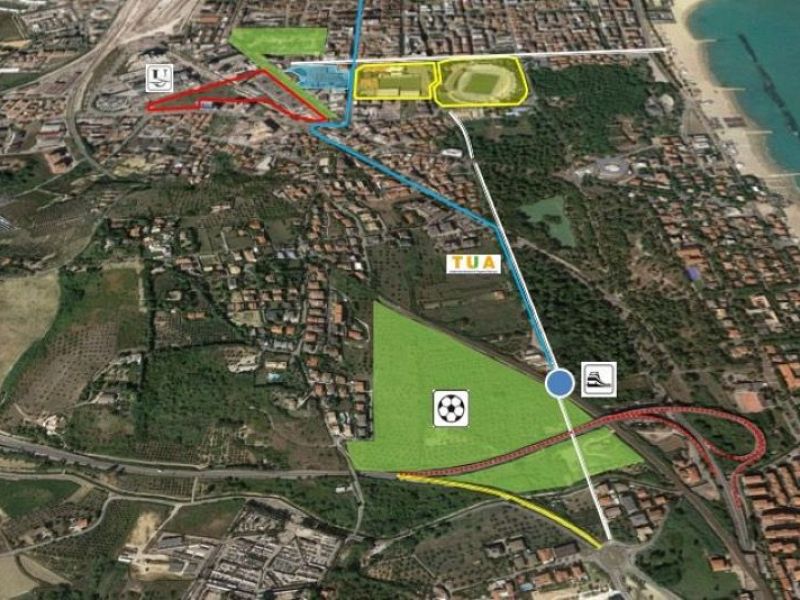 Il Pescara presenta il progetto del nuovo stadio, foto 1