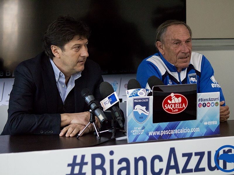 Verso Pescara-Ternana, Sebastiani con Zeman: ''Fiducia in lui'' (video), foto 1