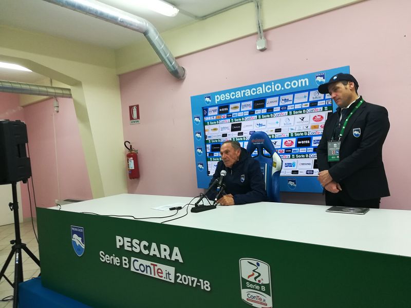 91' Pescara-Novara 1-0, Zeman: ''Non mi dimetto, se non mi obbligano'', foto 1