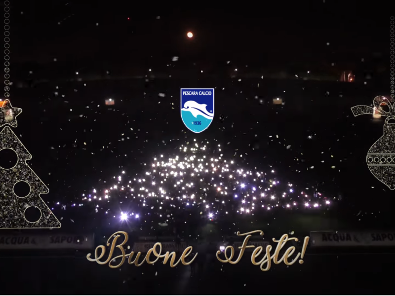Gli auguri di Natale del Pescara, foto 1