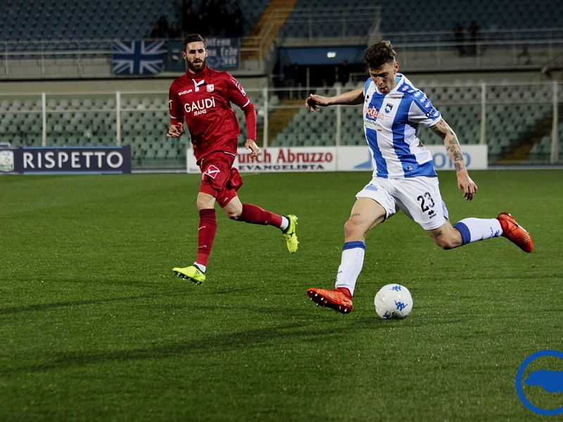 91' Pescara-Carpi 0-1, Perrotta: ''I playoff sono andati, pensiamo a salvarci'', foto 1