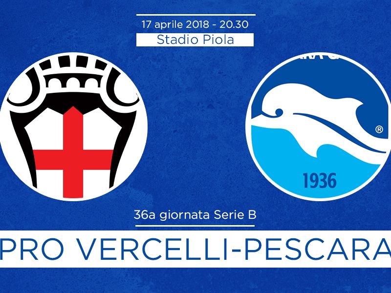 Pro Vercelli-Pescara, la presentazione della partita, foto 1