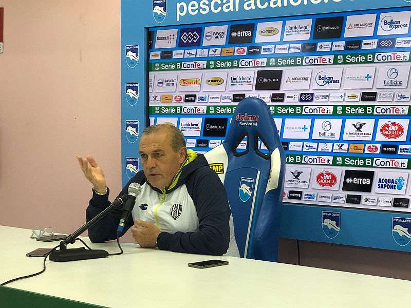 Castori: ''Gara equilibrata, Pillon ha rimesso a posto il Pescara'', foto 1