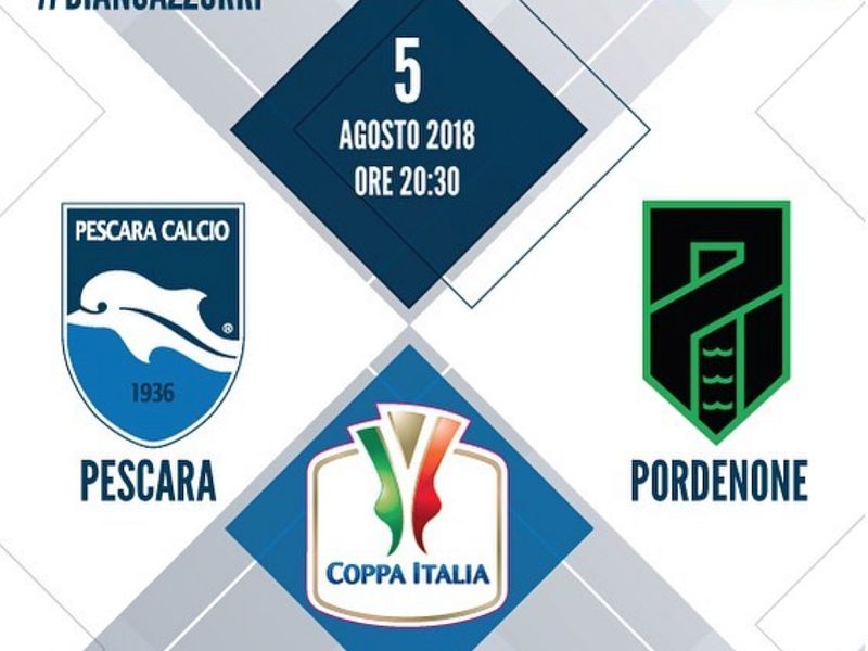Pescara-Pordenone Coppa Italia, probabili formazioni, foto 1