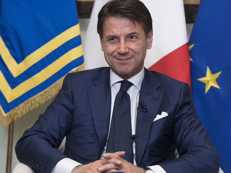 Il saluto del Presidente del Consiglio, Giuseppe Conte..., foto 1