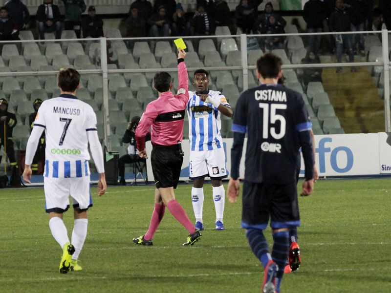 Il brutto arbitraggio di Aureliano costa multe al Pescara, foto 1