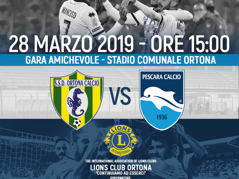 Amichevole a Ortona il 28 marzo, foto 1