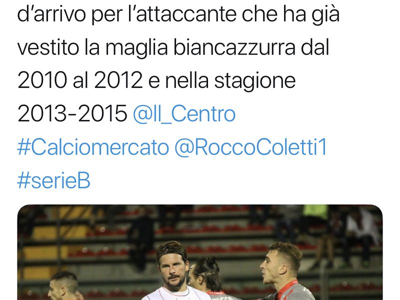 Maniero potrebbe tornare in biancazzurro, foto 1