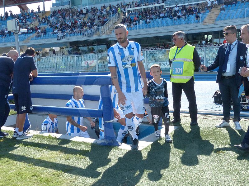 91' Pescara-Entella 1-1, Drudi: ''Partita a due facce'', foto 1