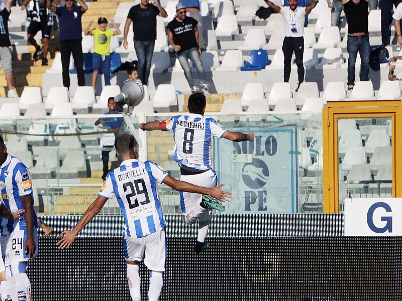 91' Pescara-Benevento 4-0, Memushaj: ''Grande gara'', foto 1
