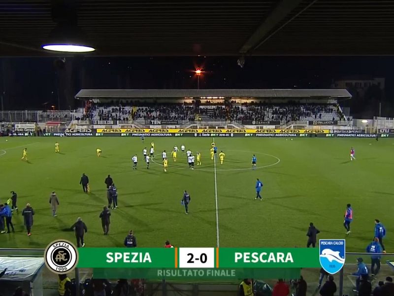 Il Pescara è poca cosa, lo Spezia vince facile, foto 1