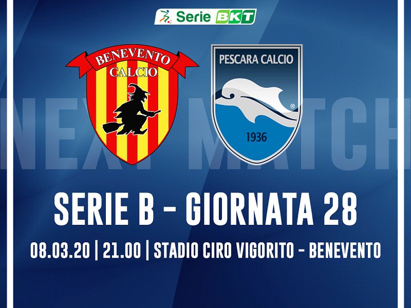 Benevento-Pescara, probabili formazioni, foto 1