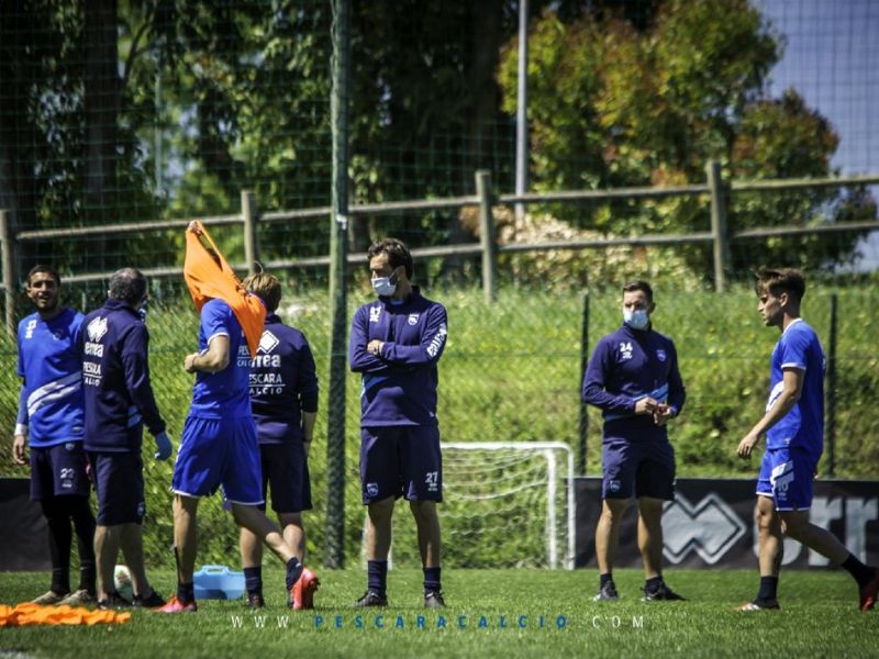Il Pescara riprende ad allenarsi, le foto del club, foto 1