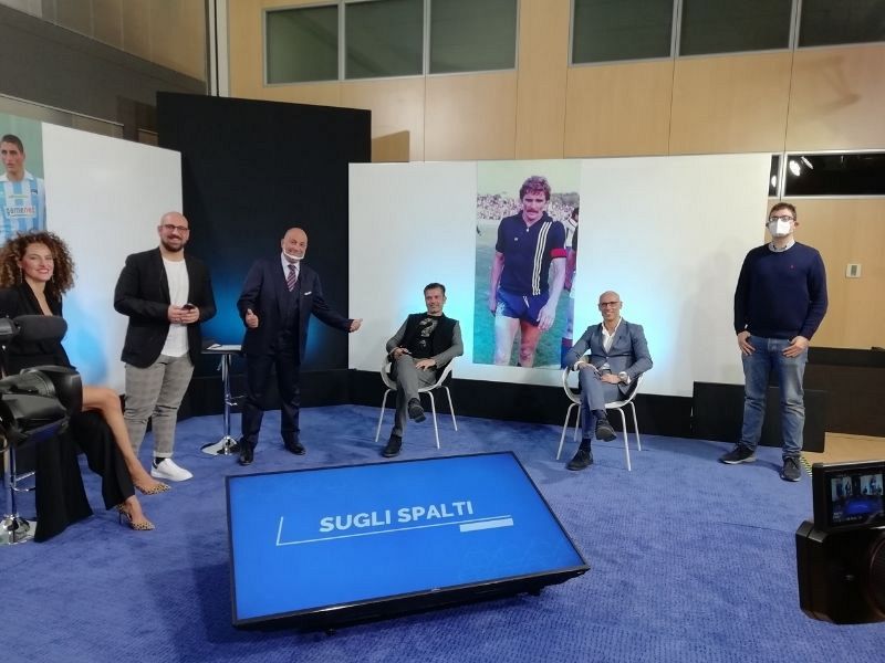 Angelo Renzetti e Damiano Zanon a ''Sugli Spalti'', foto 1