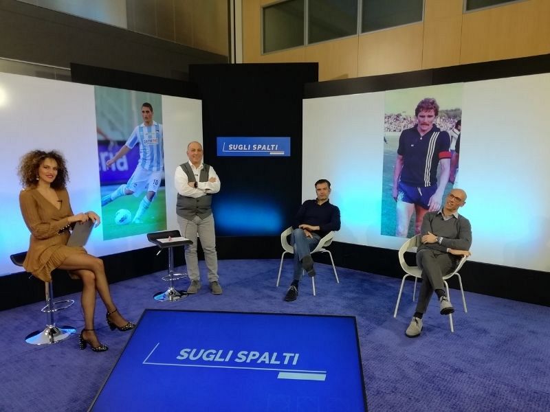 Vincenzo Vivarini e Michele Baldi a “Sugli Spalti”, foto 1