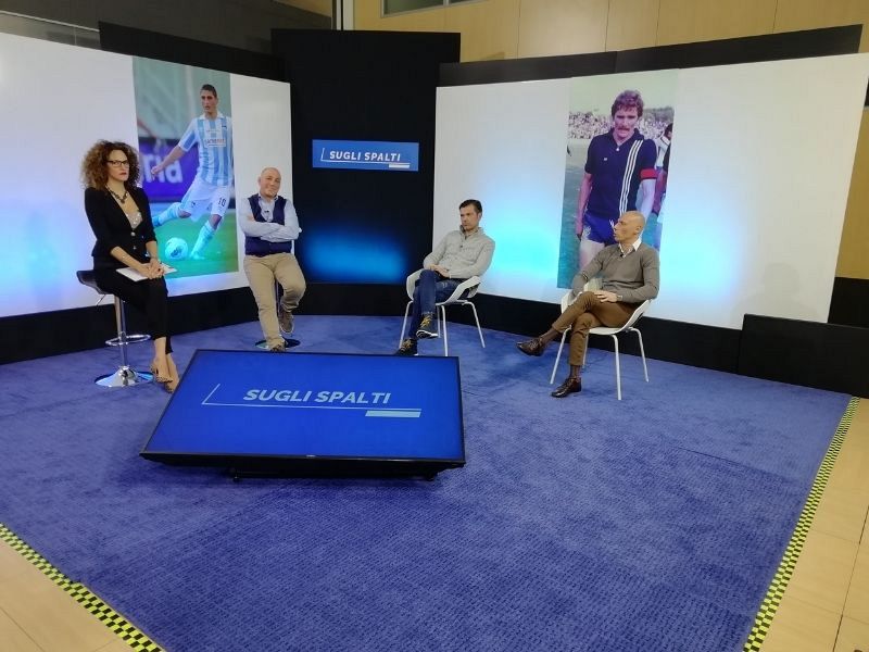 Giovanni Pisano e Nicola Legrottaglie gli ospiti a “Sugli Spalti”, foto 1