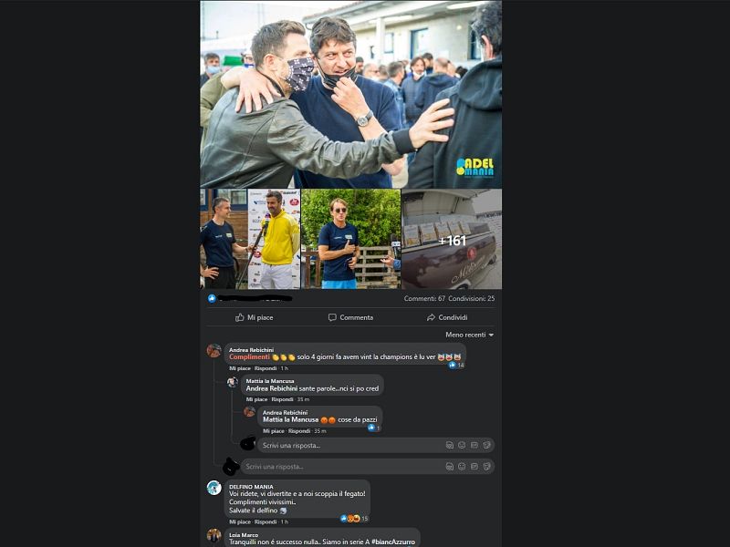 Sui social la rabbia dei tifosi contro Sebastiani, foto 1