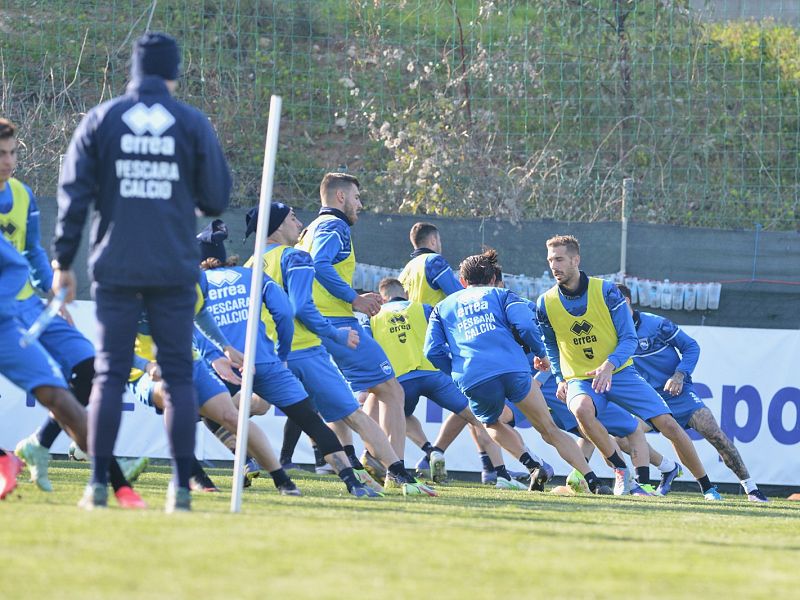 Notiziario allenamento in casa Pescara, foto 1