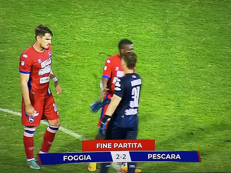 Foggia-Pescara 2-2 FINALE, foto 1