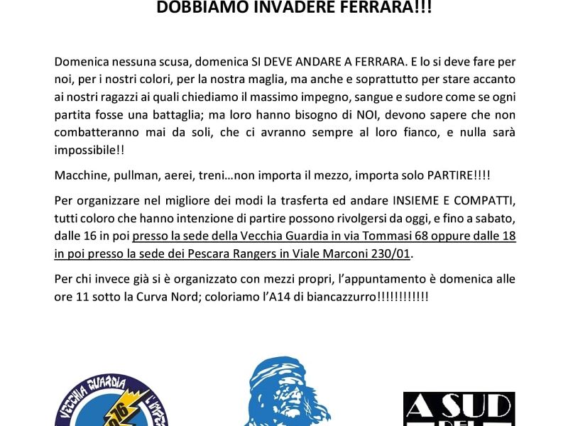 Comunicato ufficiale Curva Nord ‘’Marco Mazza’’, foto 1