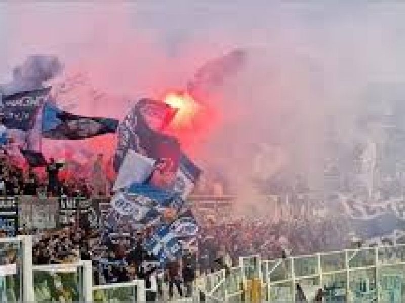 Atto intimidatorio del tifo biancazzurro contro Presidente e DS, foto 1