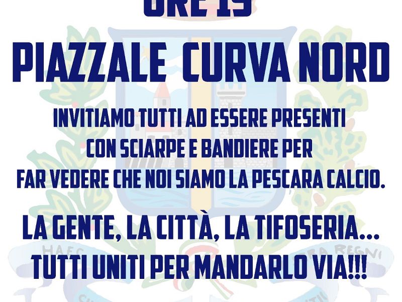 Questa sera, tornano a riunirsi i tifosi del Pescara, foto 1