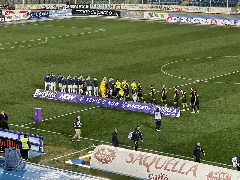 Dagasso risponde a Franzoni: Pescara-Entella 1-1, foto 1