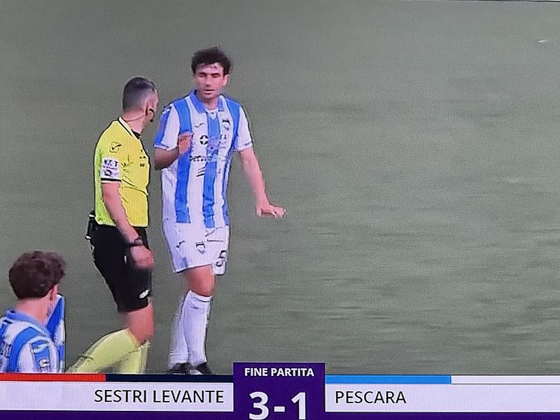 Sestri Levante-Pescara 3-1 finale, foto 1